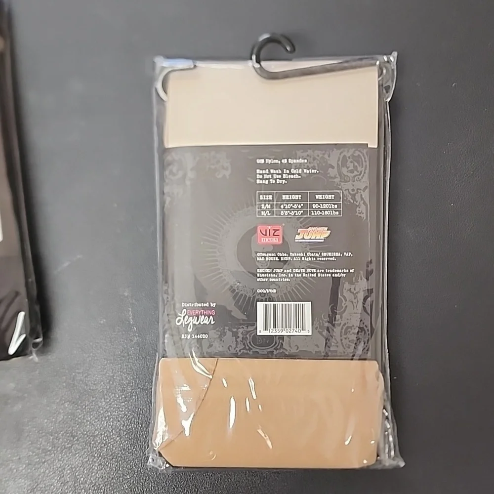 Death Note Tights, 6 pairs. New! Size M/L